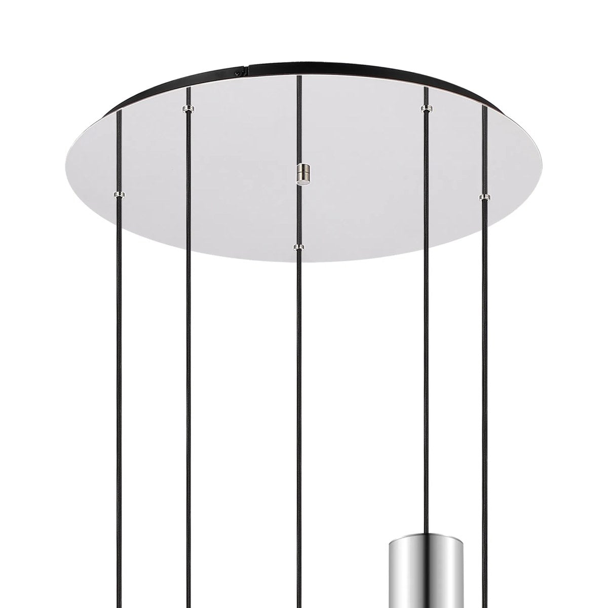 Regent Maisy 5 Light Round Pendant Light 650mm Diameter - Amber Fade