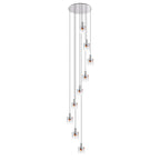 Regent Maisy 9 Light Round Pendant 800mm - Iridescent Fade