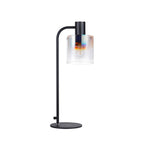 Regent Maisy 580mm High Table Lamp - Black / Iridescent Fade