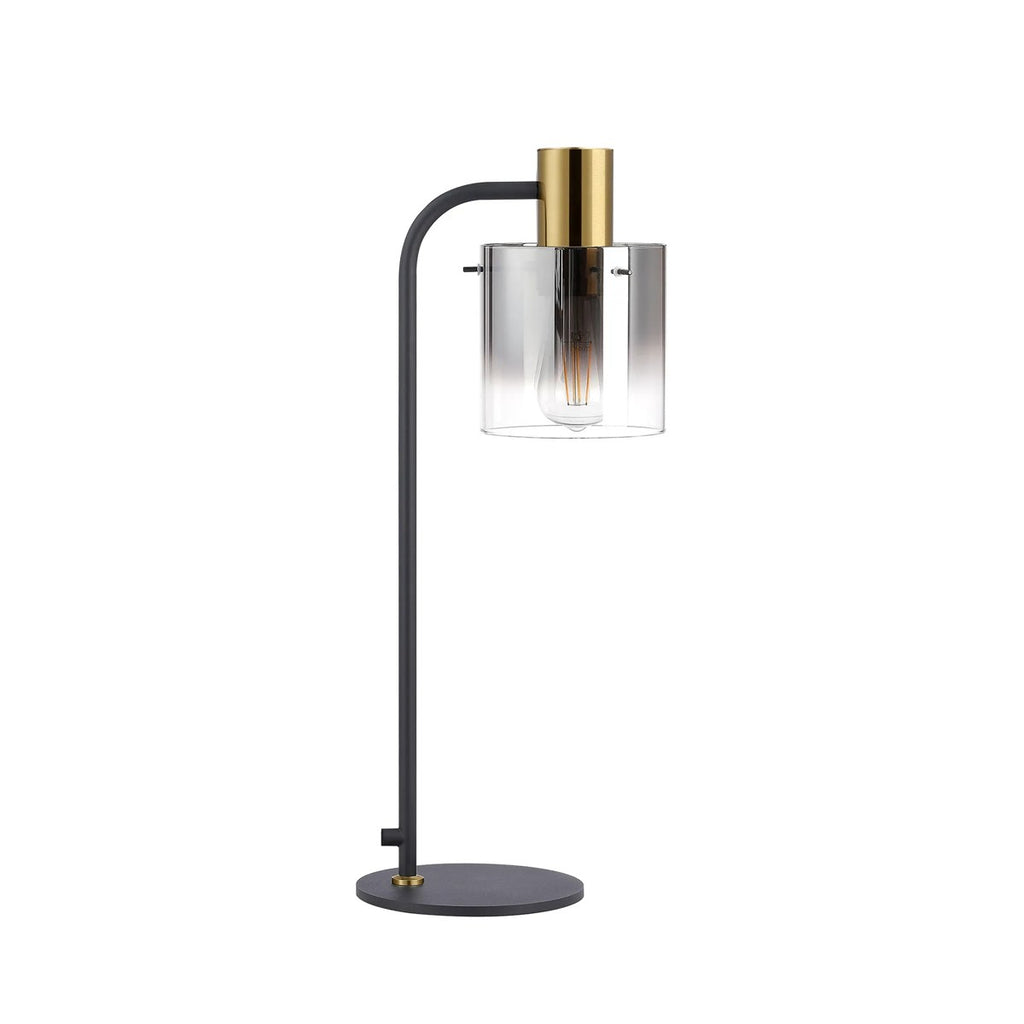 Regent Maisy Large 580mm Table Lamp - Smoke Fade