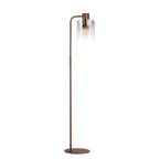 Regent Maisy Large Floor Lamp 1600mm High - Mocha / Iridescent Fade