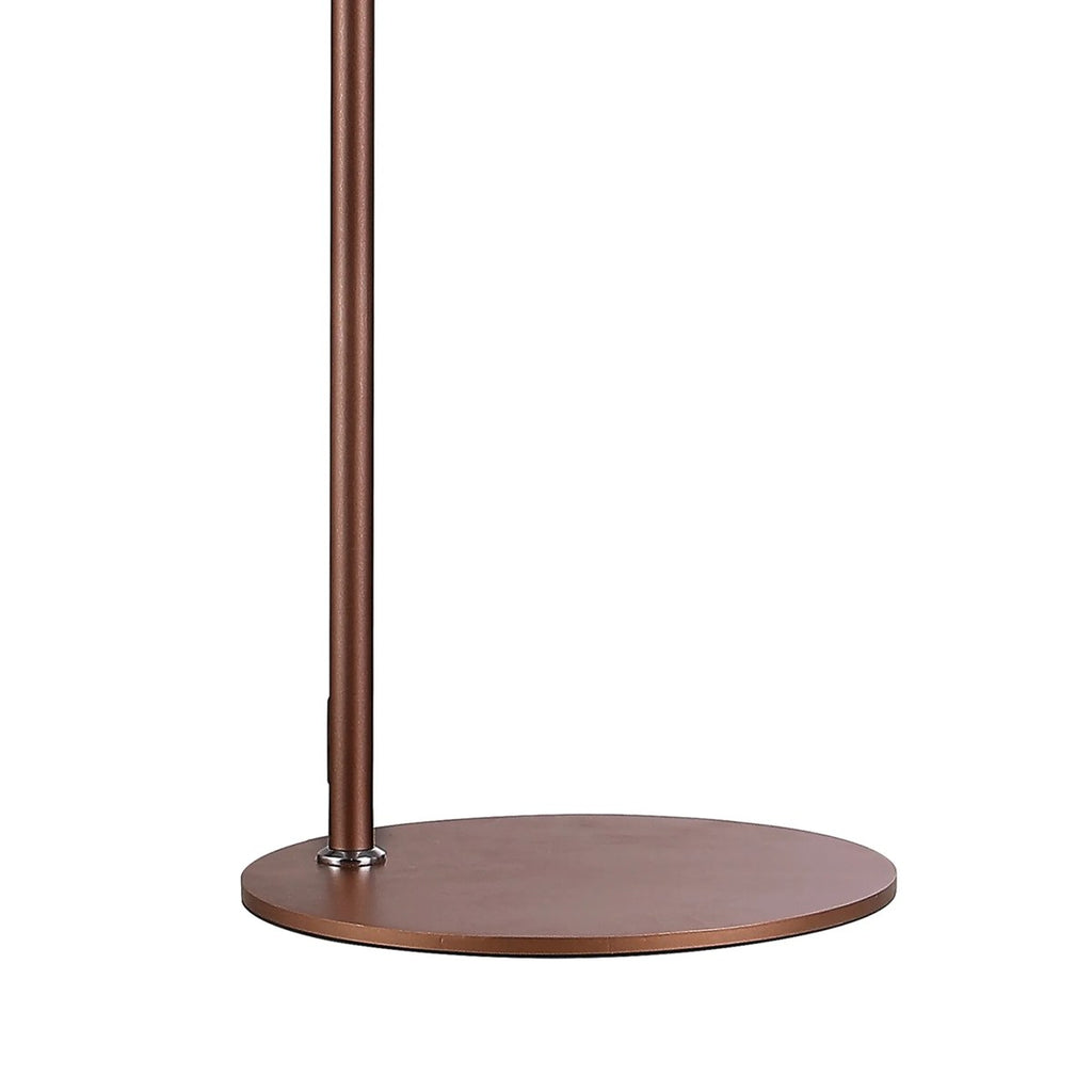 Regent Maisy Floor Lamp 1500mm High - Mocha / Amber Fade
