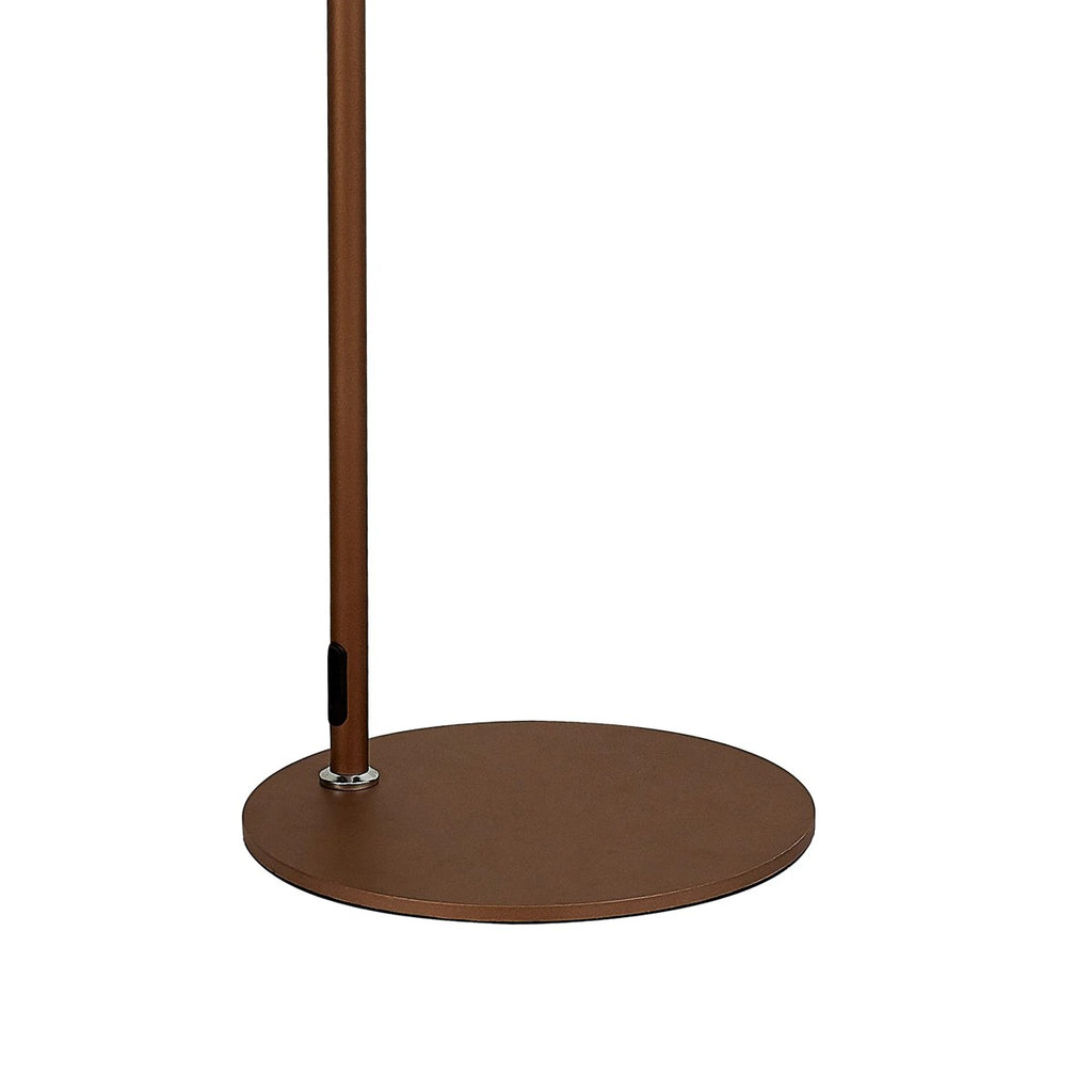 Regent Maisy Floor Lamp 1500mm High - Mocha / Smoke Fade