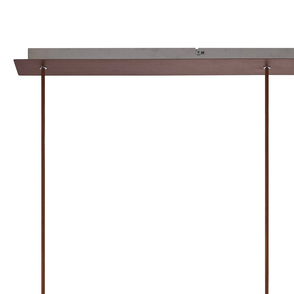 Regent Maisy 3 Light 1000mm Linear Pendant Light - Mocha / Iridescent Fade