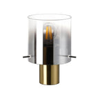 Regent Maisy 260mm Table Lamp - Brass / Smoke Fade