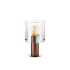 Regent Maisy 260mm Table Lamp - Mocha / Iridescent Fade