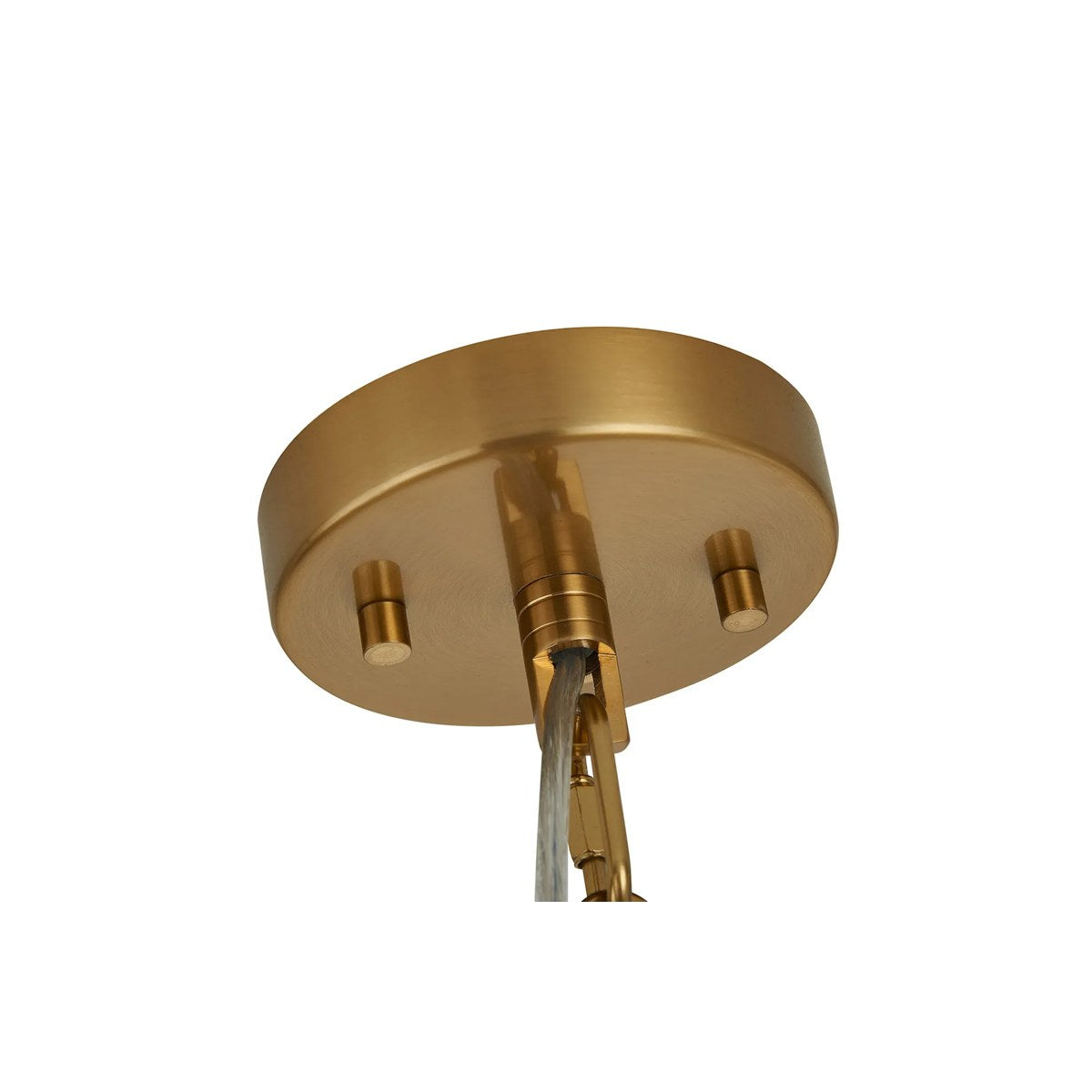 Regent Malmedy 500mm 6 Light Convertible Pendant Light - Brass