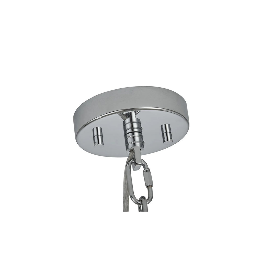 Regent Malmedy 500mm 6 Light Convertible Pendant Light - Polished Chrome