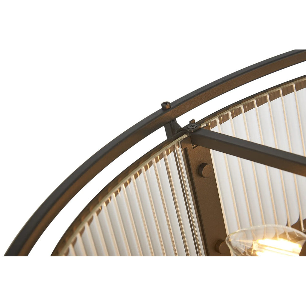 Regent Malmedy 650mm 8 Light Convertible Pendant Light - Satin Black