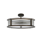 Regent Malmedy 650mm 8 Light Convertible Pendant Light - Bronze