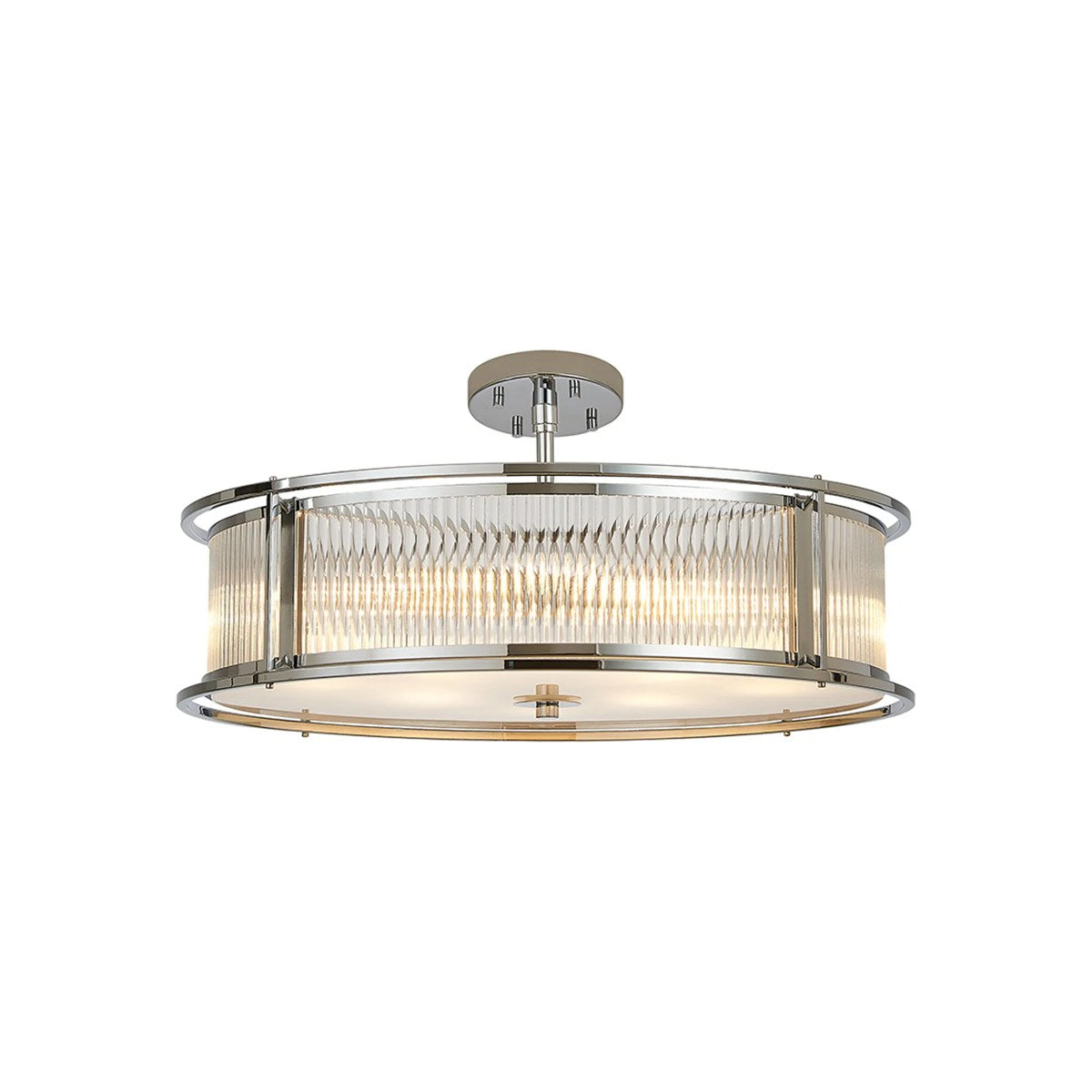 Regent Malmedy 650mm 8 Light Convertible Pendant Light - Polished Chrome