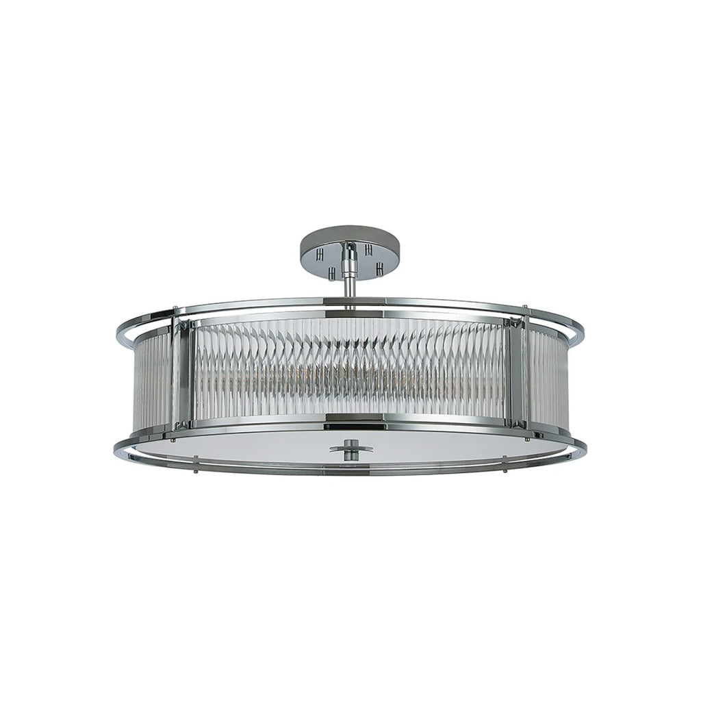 Regent Malmedy 650mm 8 Light Convertible Pendant Light - Polished Chrome