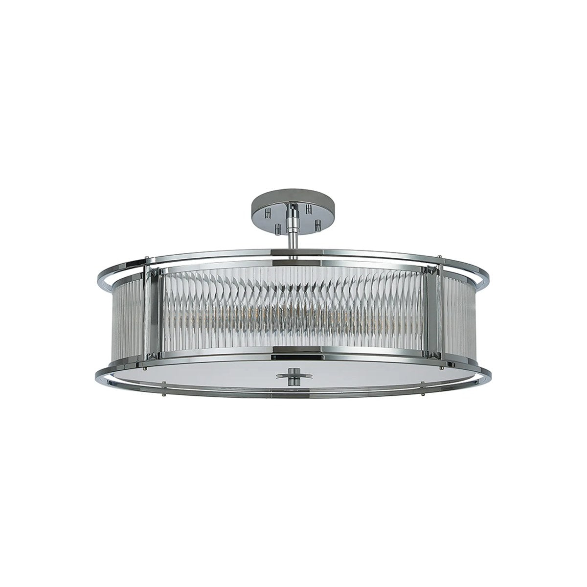 Regent Malmedy 650mm 8 Light Convertible Pendant Light - Polished Chrome