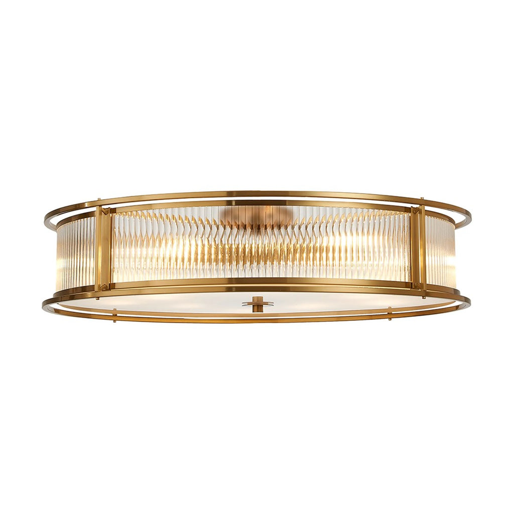 Regent Malmedy 800mm 10 Light Convertible Pendant Light - Brass