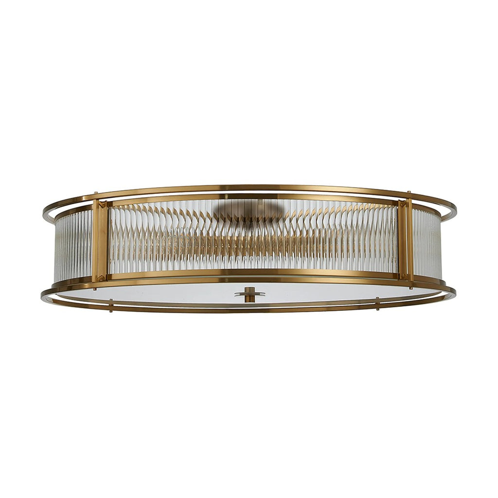 Regent Malmedy 800mm 10 Light Convertible Pendant Light - Brass