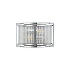 Regent Malmedy 2 Light Wall Light - Polished Chrome