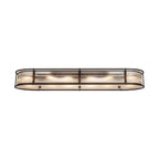 Regent Malmedy 140cm Oval Flush, Semi Flush or Pendant Ceiling Light - Satin Black