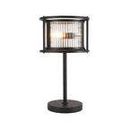 Regent Malmedy 2 Light Table Lamp - Satin Black