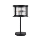 Regent Malmedy 2 Light Table Lamp - Satin Black