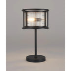 Regent Malmedy 2 Light Table Lamp - Satin Black