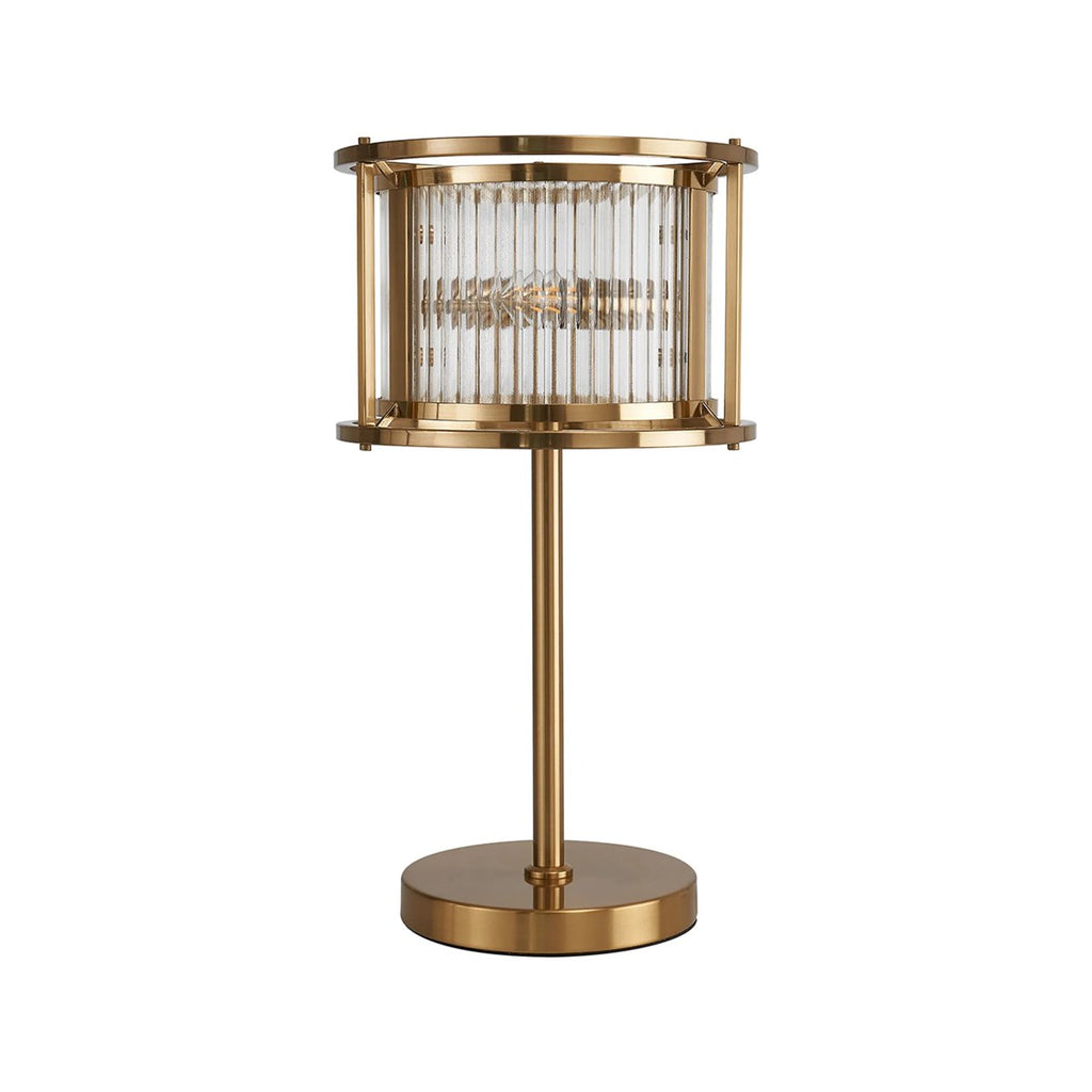 Regent Malmedy 2 Light Table Lamp - Brass