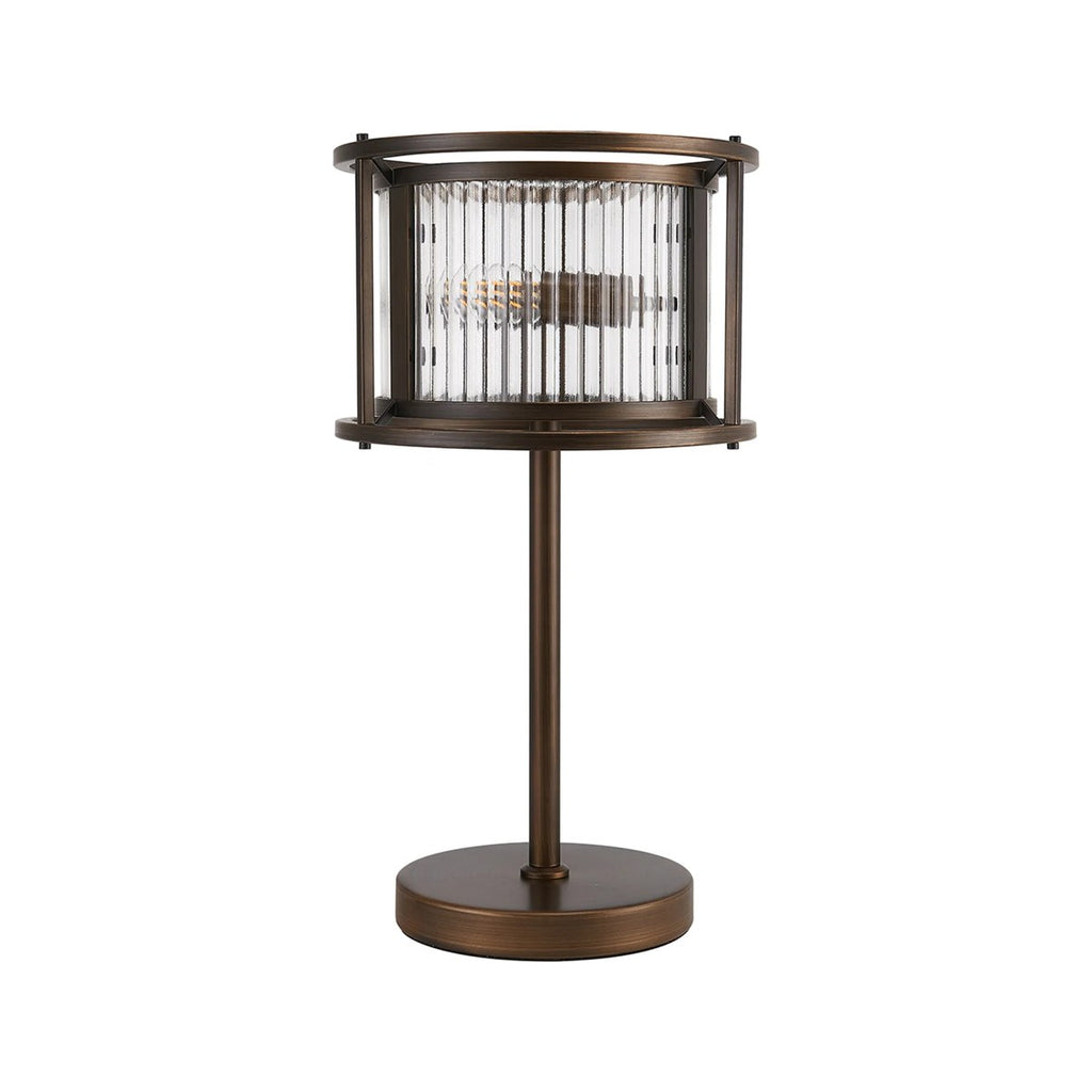 Regent Malmedy 2 Light Table Lamp - Bronze