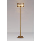 Regent Malmedy 3 Light Floor Lamp - Brass
