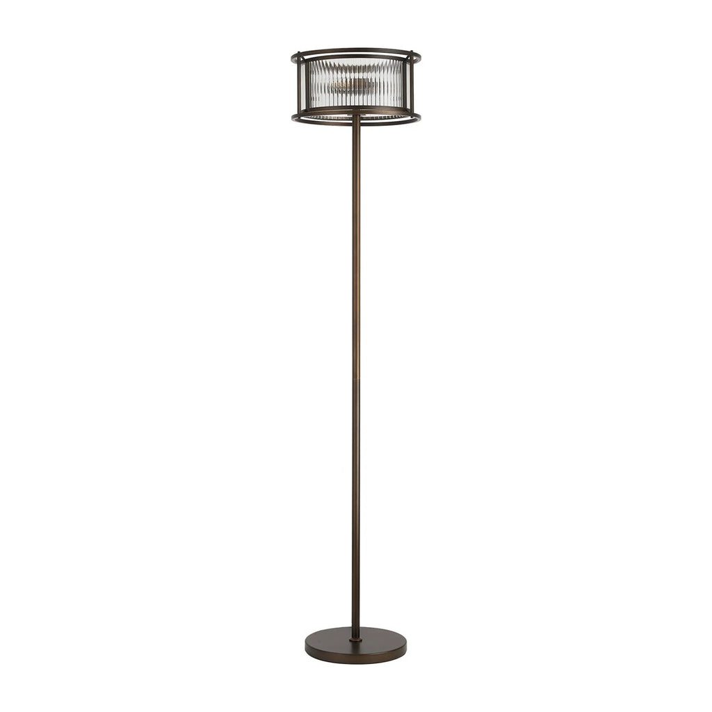 Regent Malmedy 3 Light Floor Lamp - Bronze