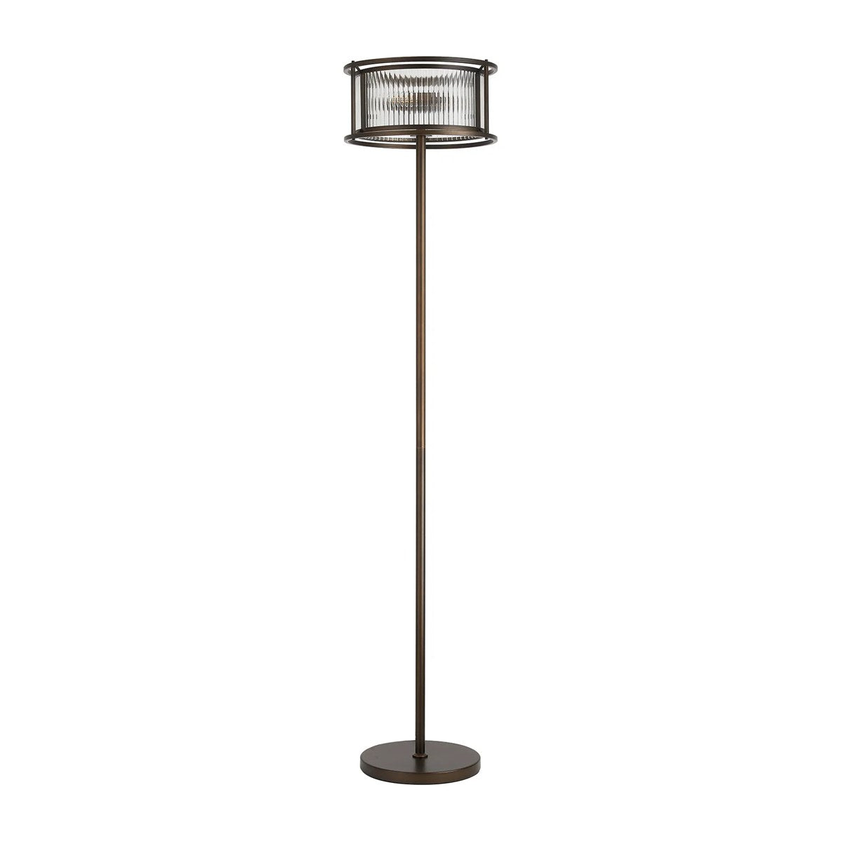 Regent Malmedy 3 Light Floor Lamp - Bronze
