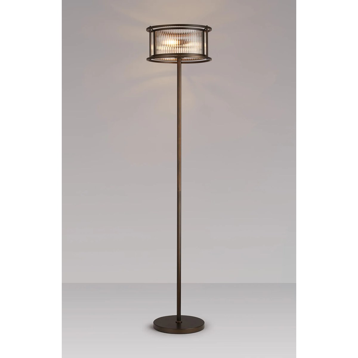 Regent Malmedy 3 Light Floor Lamp - Bronze