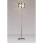 Regent Malmedy 3 Light Floor Lamp - Polished Chrome