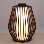 Mandalay 500lm Solar & Rechargeable Lantern 55 cm - Corten Aluminium