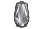 Mandalay 500lm Solar & Rechargeable Lantern 85 cm - Space Grey Aluminium