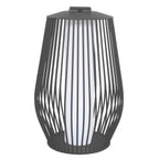 Mandalay 500lm Solar & Rechargeable Lantern 85 cm - Space Grey Aluminium