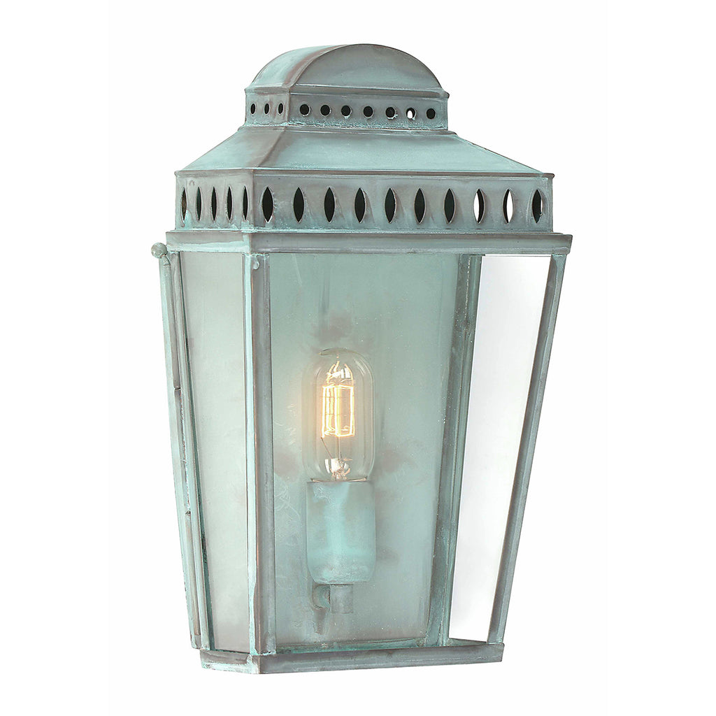 Elstead Mansion House Coastal Wall Lantern in Verdi Finish