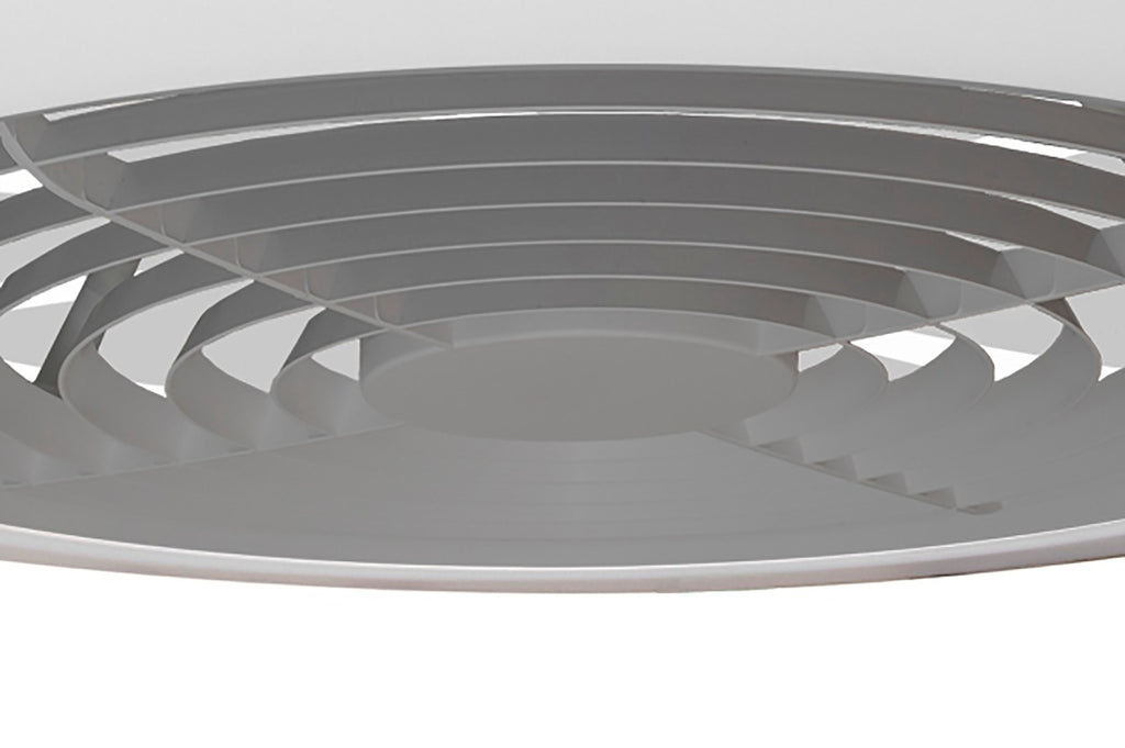 Mantra Alisio XL Silver Ceiling Fan 95W LED Light Dimmable Remote Controlled