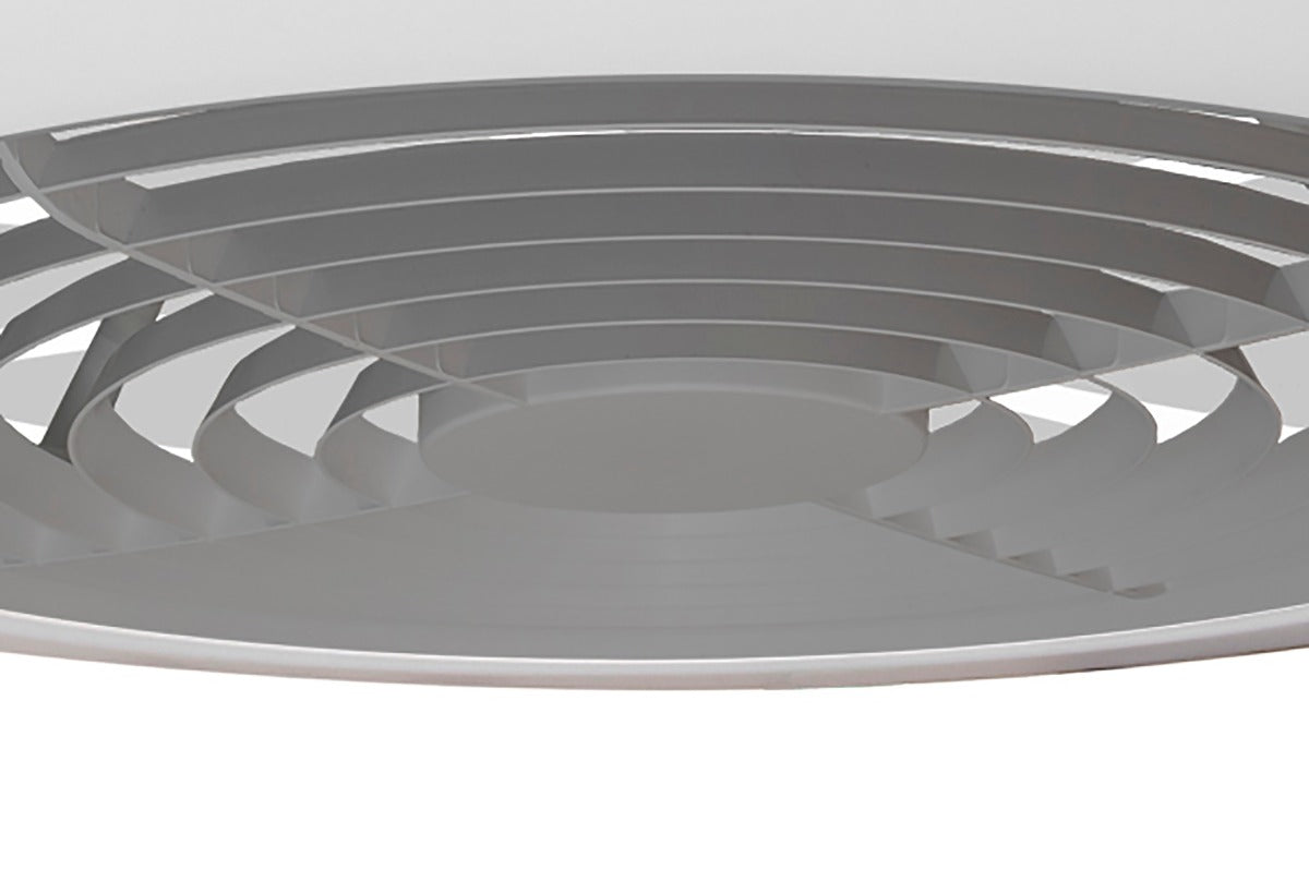 Mantra Alisio XL Silver Ceiling Fan 95W LED Light Dimmable Remote Controlled