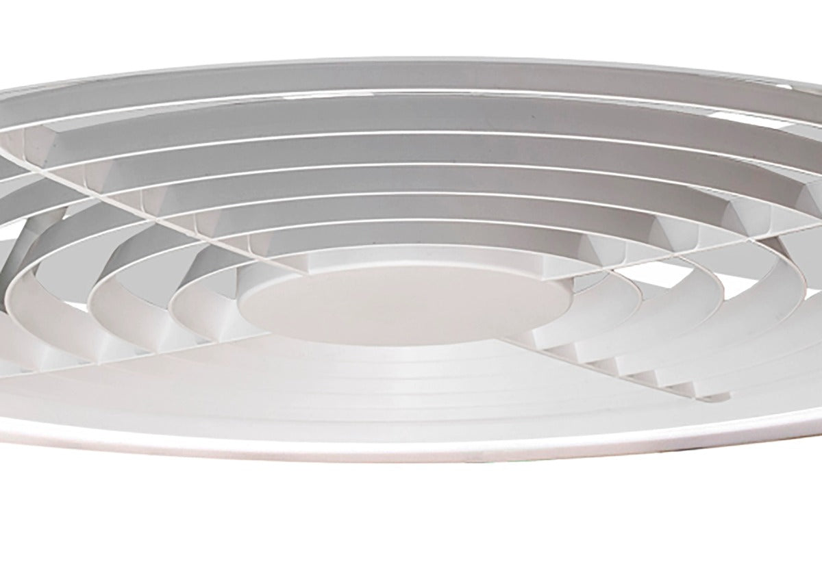 Mantra Alisio XL White Ceiling Fan 95W LED Light Dimmable Remote Controlled