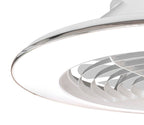 Mantra Alisio XL White Ceiling Fan 95W LED Light Dimmable Remote Controlled