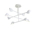 Mantra Capuccina 8 Light Fixed Pendant White