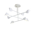 Mantra Capuccina 8 Light Fixed Pendant White