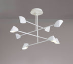 Mantra Capuccina 8 Light Fixed Pendant White