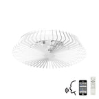 Mantra Himalaya Ceiling Fan & Dimmable LED Light White. 5 Years Warranty. Remote Control, App, Alexa/Google Voice Control