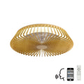 Mantra Himalaya Ceiling Fan & Dimmable LED Light Wood Effect. 5 Years Warranty. Remote Control, App, Alexa/Google Voice Control