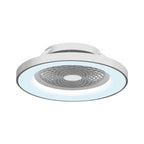 Mantra Tibet Ceiling Fan & Dimmable LED Light White and Silver. 5 Years Warranty. Remote Control, App, Alexa/Google Voice Control