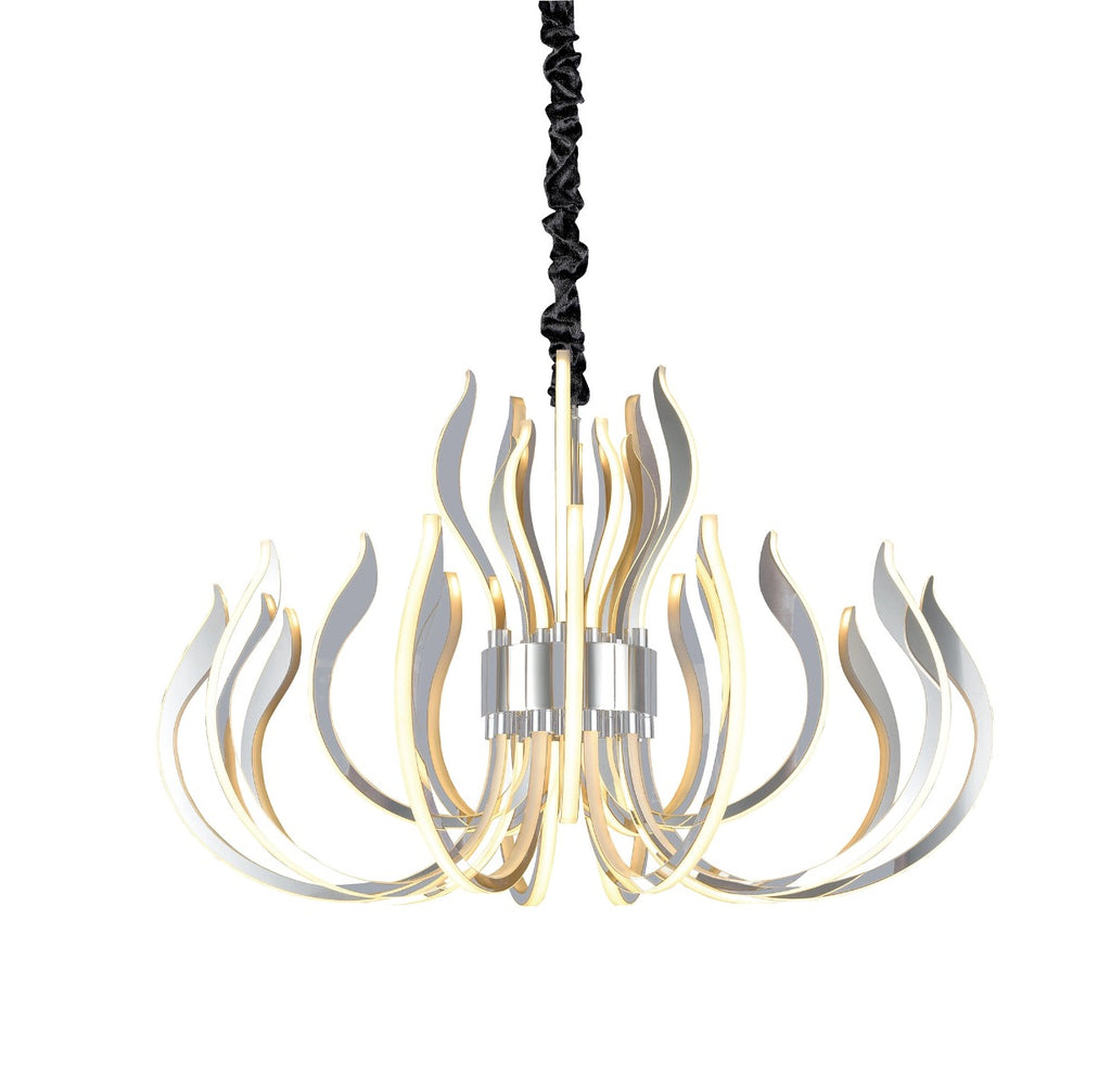 Mantra Versailles LED Polished Chrome Pendant