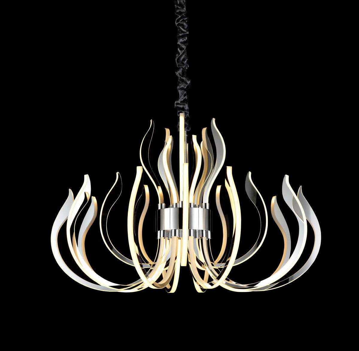Mantra Versailles LED Polished Chrome Pendant