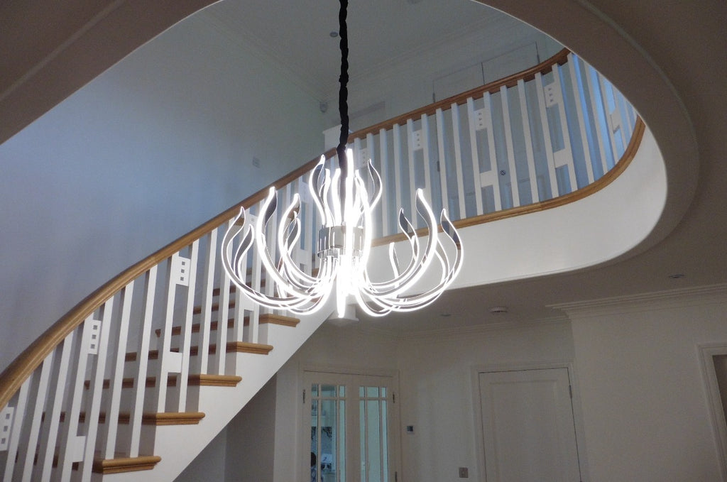 Mantra Versailles LED Polished Chrome Pendant