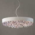 Masiero Ola Ceiling Large 90cm Pendant 8 x E27 Matt White OLA-S6-90-V95