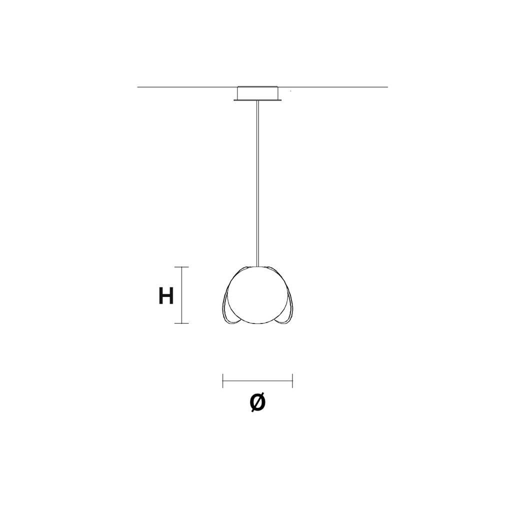 Masiero Timeo LED Ceiling Pendant TIMEO-S1-20